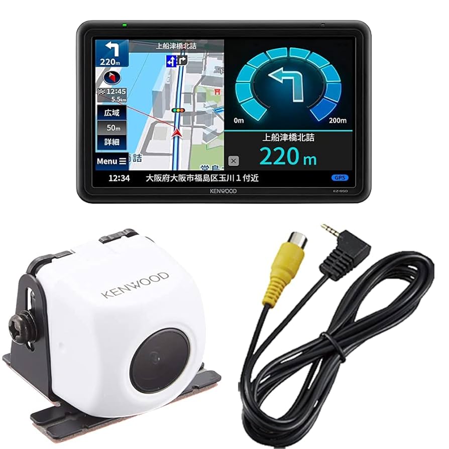 Amazon | KENWOOD(ケンウッド) ポータブルカーナビ 9V型 EZ-950